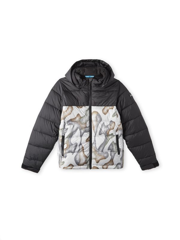 O'NEILL O'NEILL Зимно яке 'Puffer'  кафяво / черно / яйчена черупка