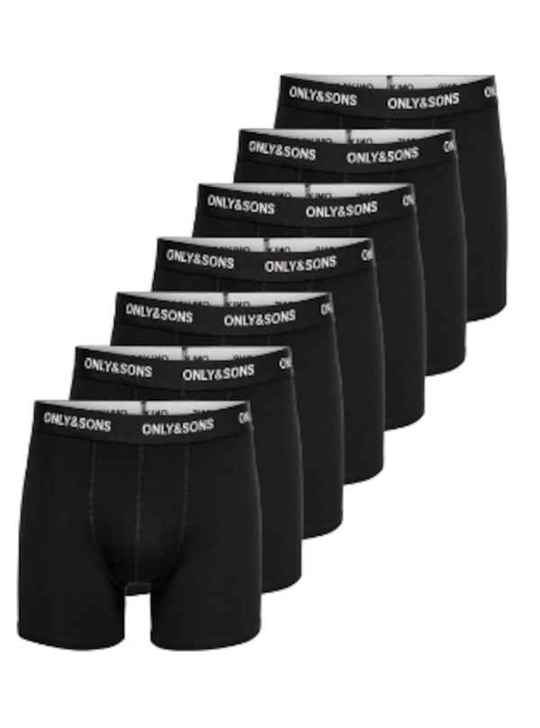 Only & Sons Only & Sons Боксерки 'FITZ '  черно / бяло