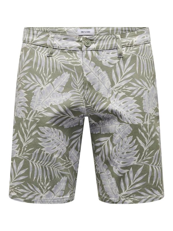 Only & Sons Only & Sons Панталон Chino 'CAM'  маслина / люляк