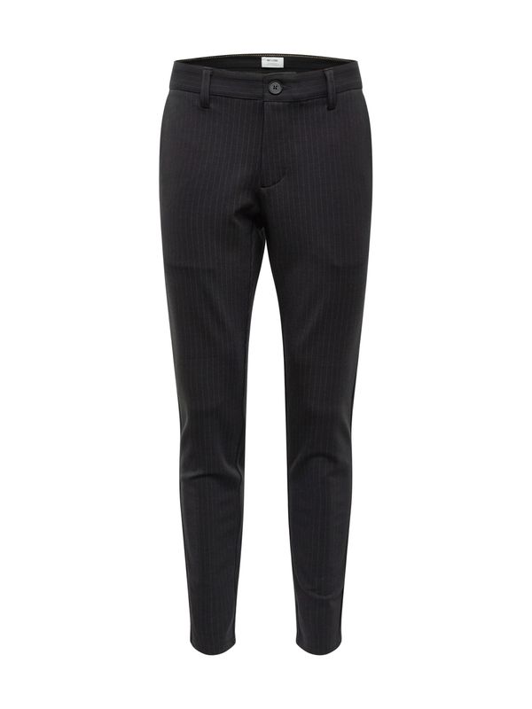 Only & Sons Only & Sons Панталон Chino 'Mark'  черно / мръсно бяло