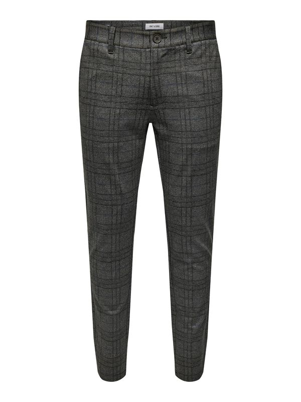 Only & Sons Only & Sons Панталон Chino 'MARK'  нейви синьо / тъмносиво / черно