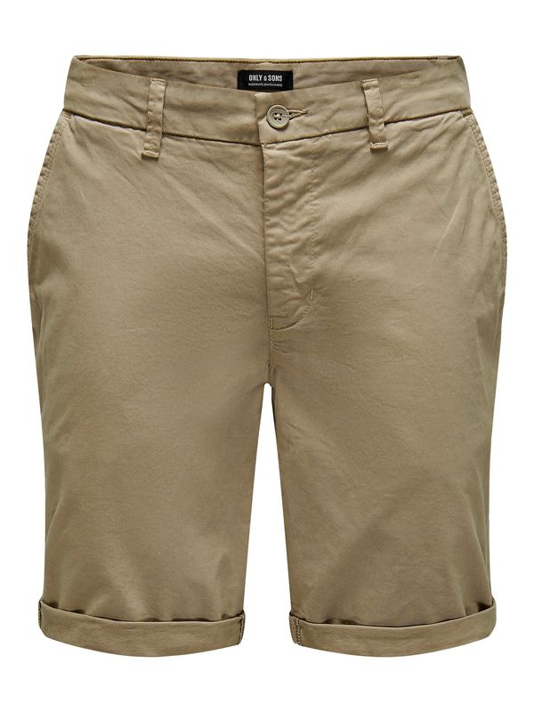 Only & Sons Only & Sons Панталон Chino 'Peter'  тъмнобежово
