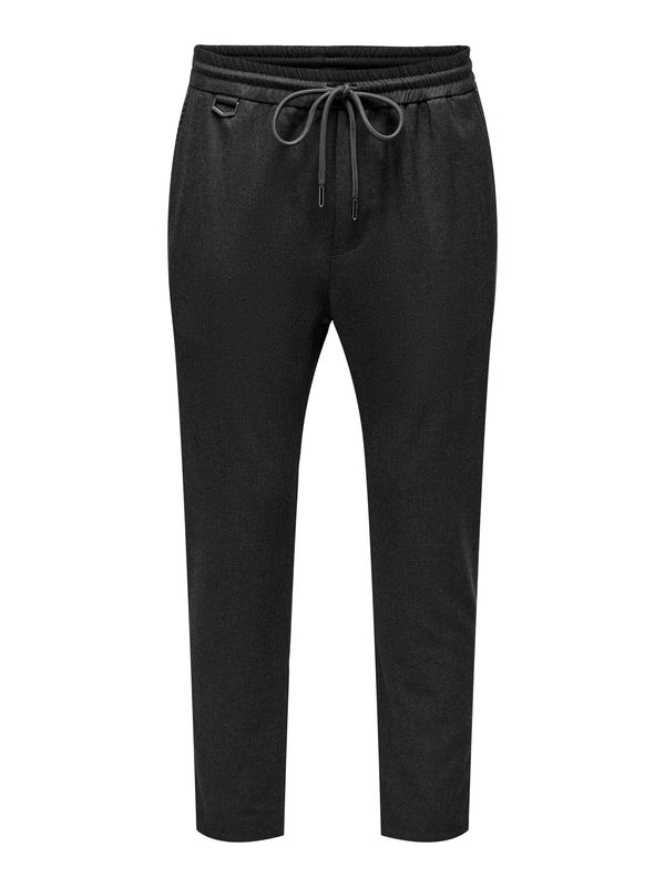 Only & Sons Only & Sons Панталон 'Linus'  черен меланж