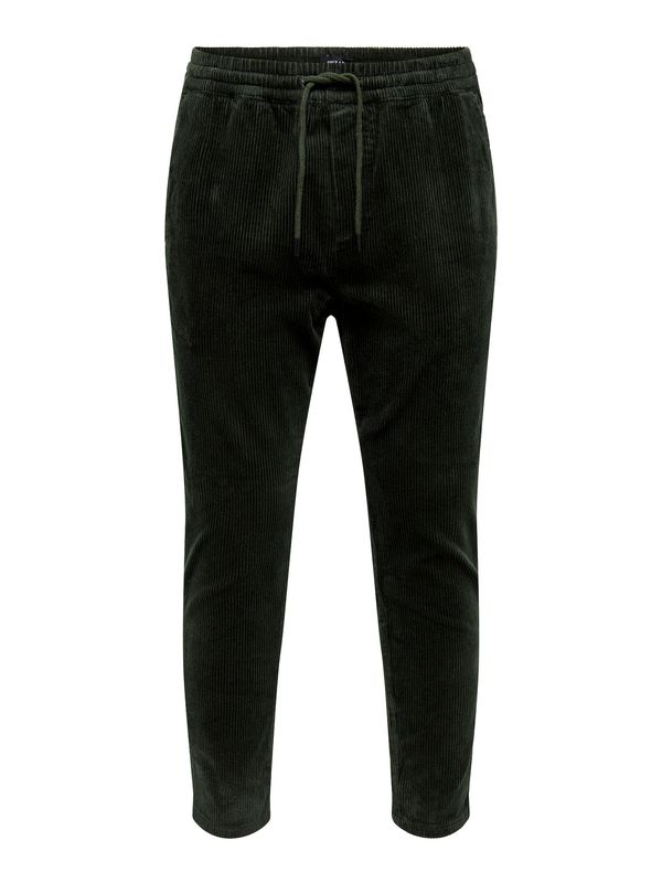 Only & Sons Only & Sons Панталон 'Linus Life'  тъмнозелено