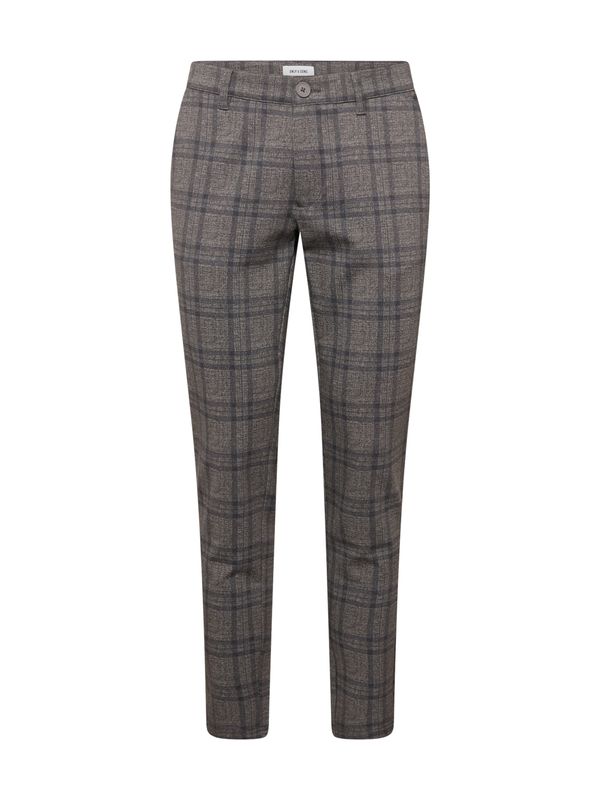 Only & Sons Only & Sons Панталон 'Mark'  тъмносиньо / тъмносиво / сив меланж