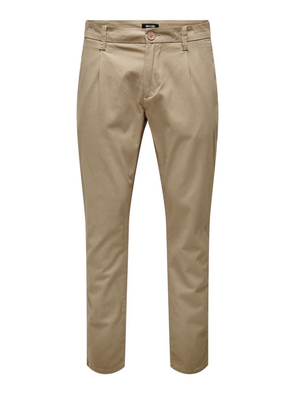 Only & Sons Only & Sons Панталон с набор 'Cam'  бежово