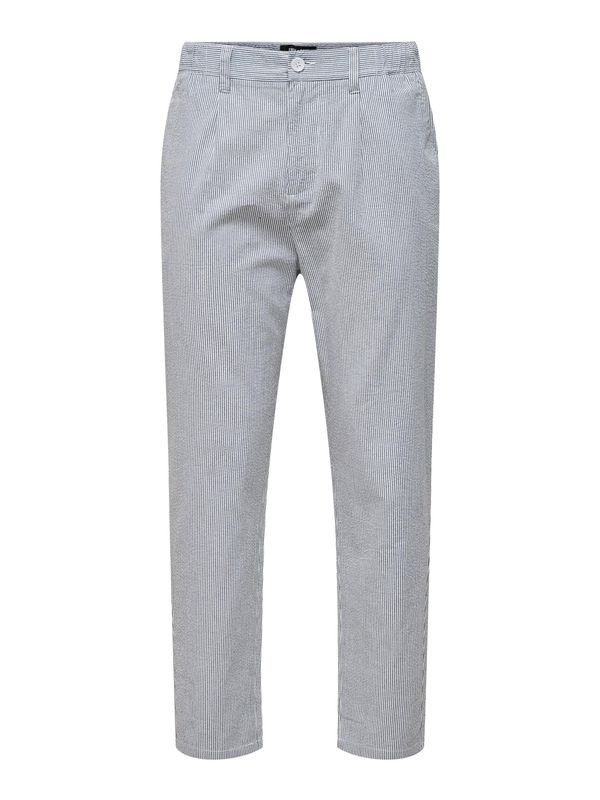 Only & Sons Only & Sons Панталон с набор 'Dew'  синьо / бяло