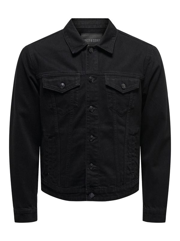 Only & Sons Only & Sons Преходно яке 'COIN'  черен деним