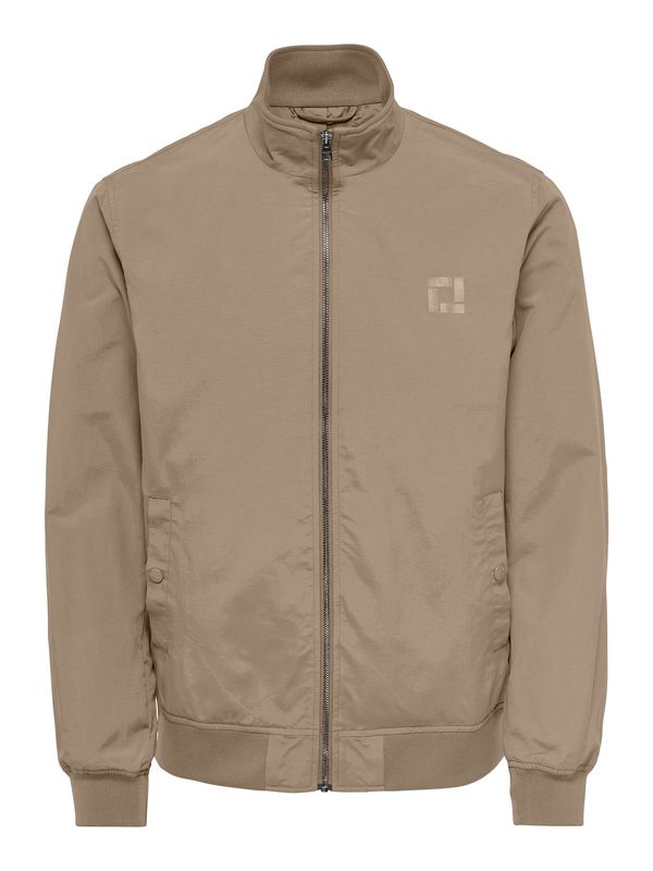 Only & Sons Only & Sons Преходно яке 'GERRY HARRINGTON'  тъмнобежово