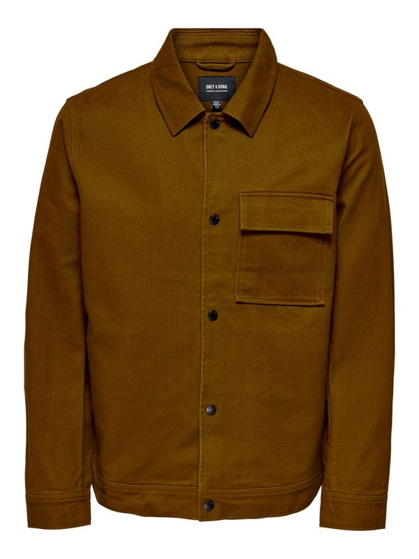 Only & Sons Only & Sons Преходно яке 'Hydra'  кафяво