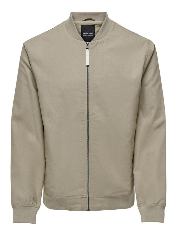 Only & Sons Only & Sons Преходно яке 'KENT'  тъмнобежово