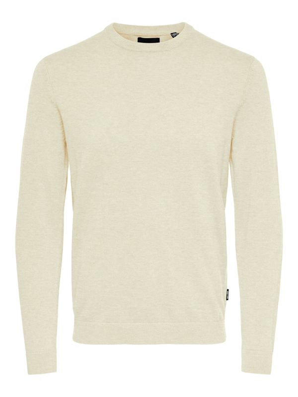Only & Sons Only & Sons Пуловер 'ALEX'  бяло
