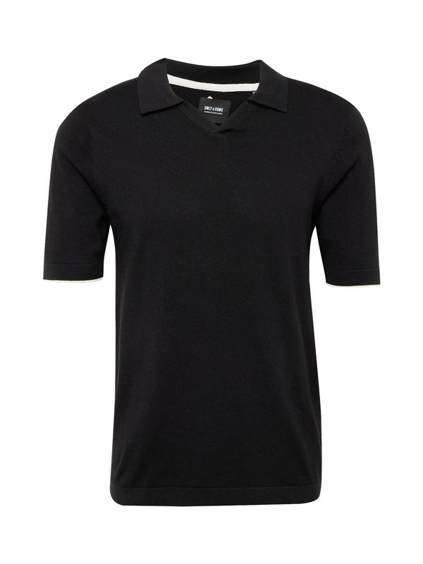 Only & Sons Only & Sons Пуловер 'DAL'  черно