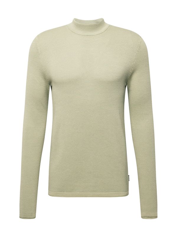 Only & Sons Only & Sons Пуловер 'PANTER'  светлозелено