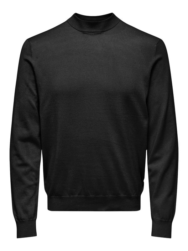 Only & Sons Only & Sons Пуловер 'WYLER'  черно