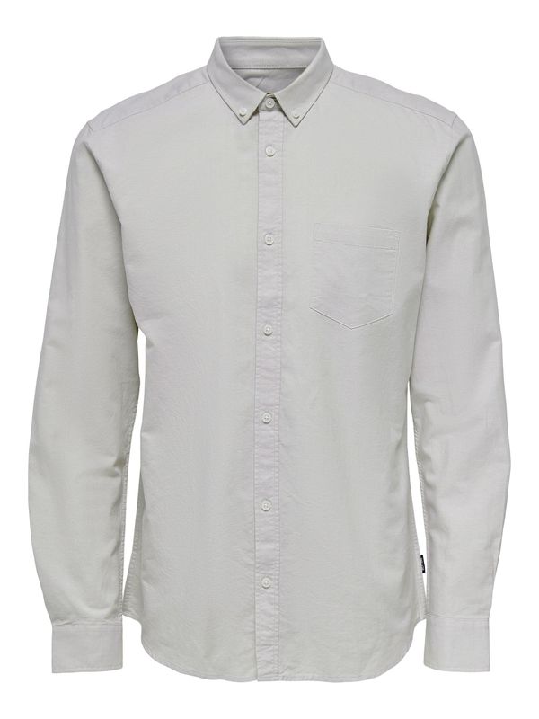 Only & Sons Only & Sons Риза 'Alvaro'  светлосиво