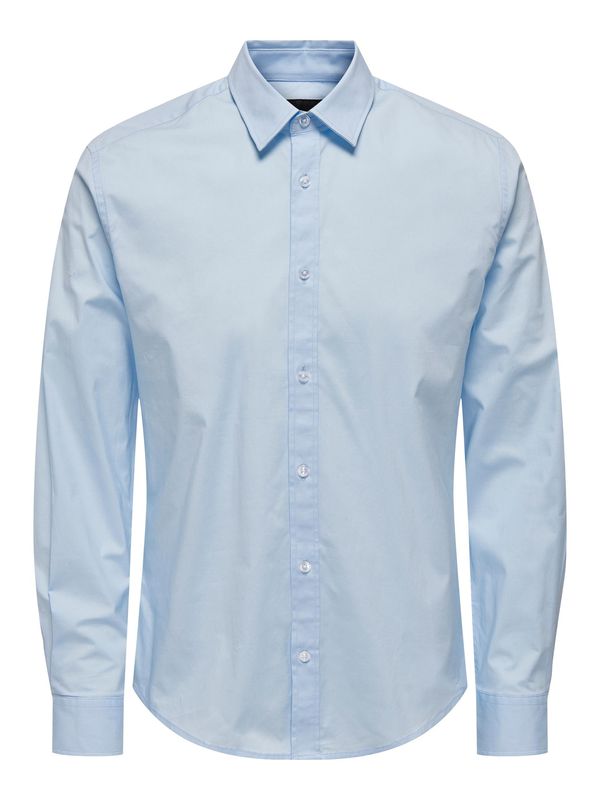 Only & Sons Only & Sons Риза 'Andy'  светлосиньо