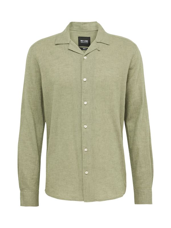 Only & Sons Only & Sons Риза 'CAIDEN'  пастелно зелено