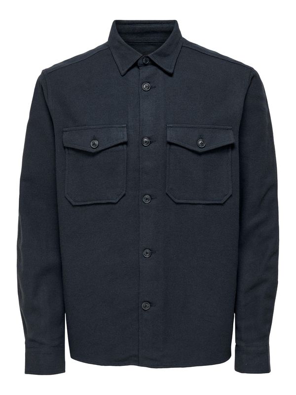 Only & Sons Only & Sons Риза 'Milo'  тъмносиньо