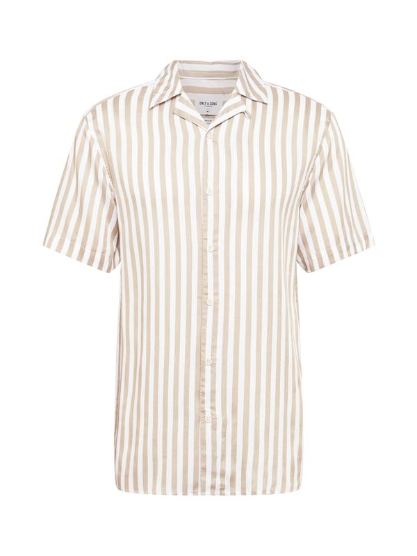 Only & Sons Only & Sons Риза 'Wayne'  тръстиково зелено / бяло