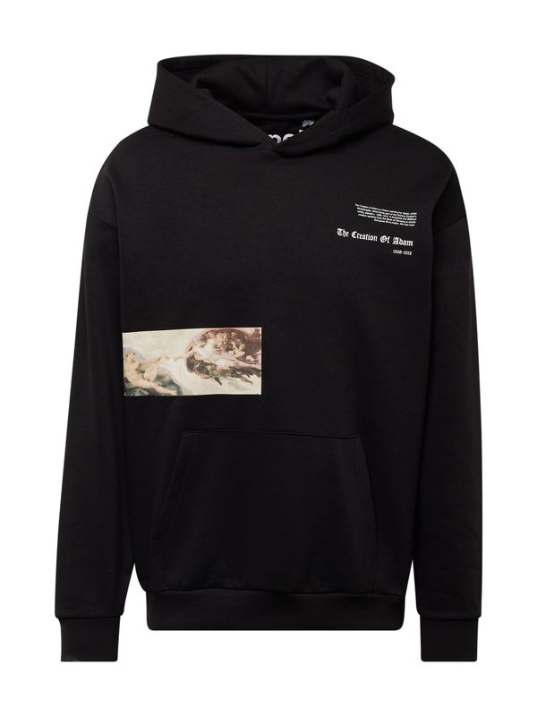 Only & Sons Only & Sons Суичър 'APOH'  бежово / светлокафяво / черно / бяло