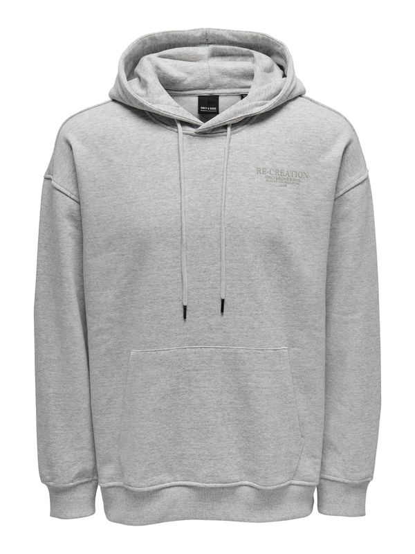 Only & Sons Only & Sons Суичър 'FRANK LIFE'  сиво