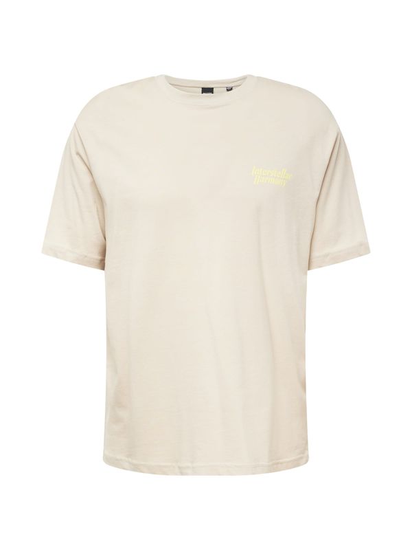 Only & Sons Only & Sons Тениска 'FALL'  кремаво / слонова кост / шампанско / лимоненожълто