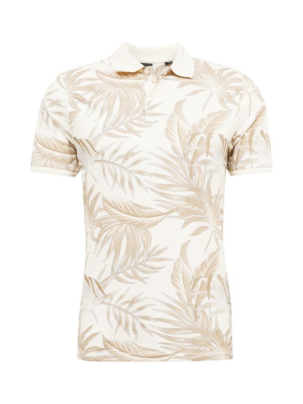 Only & Sons Only & Sons Тениска 'KASH'  бежово / сиво / бял памук