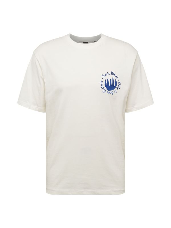 Only & Sons Only & Sons Тениска 'LUCIAN'  синьо / бяло