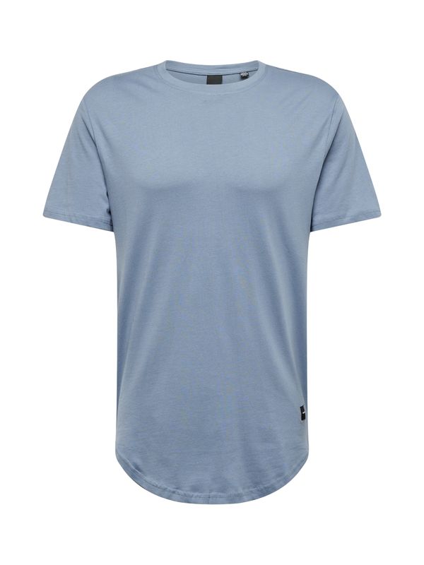 Only & Sons Only & Sons Тениска 'Matt'  опушено синьо