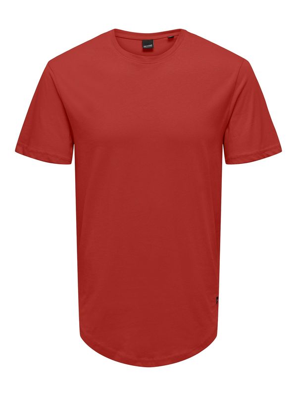 Only & Sons Only & Sons Тениска 'MATT'  винено червено
