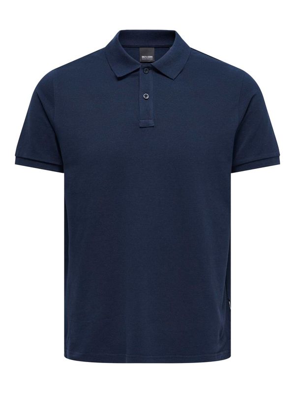 Only & Sons Only & Sons Тениска 'TRAY'  нейви синьо