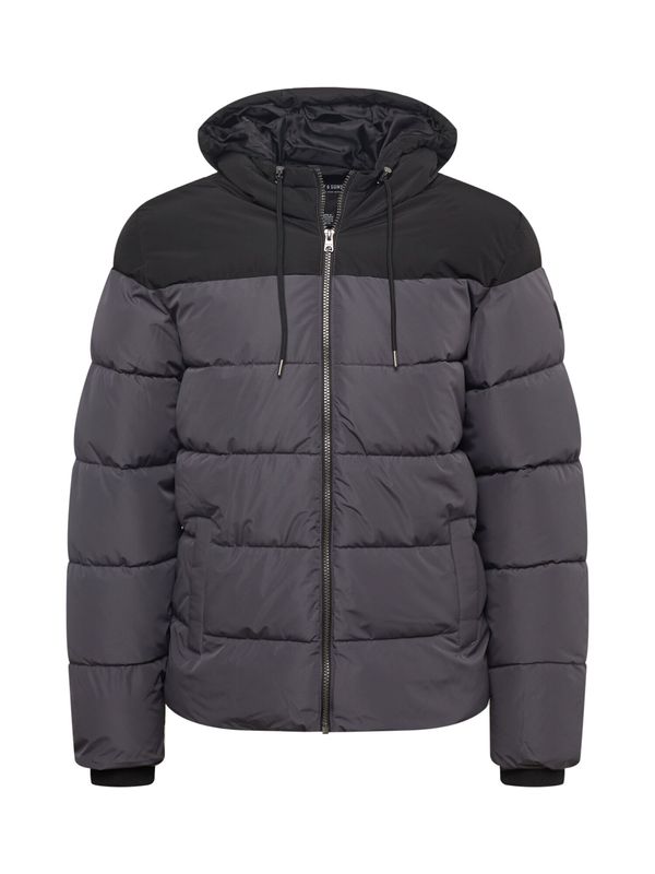 Only & Sons Only & Sons Зимно яке 'MELVIN'  тъмносиво / черно