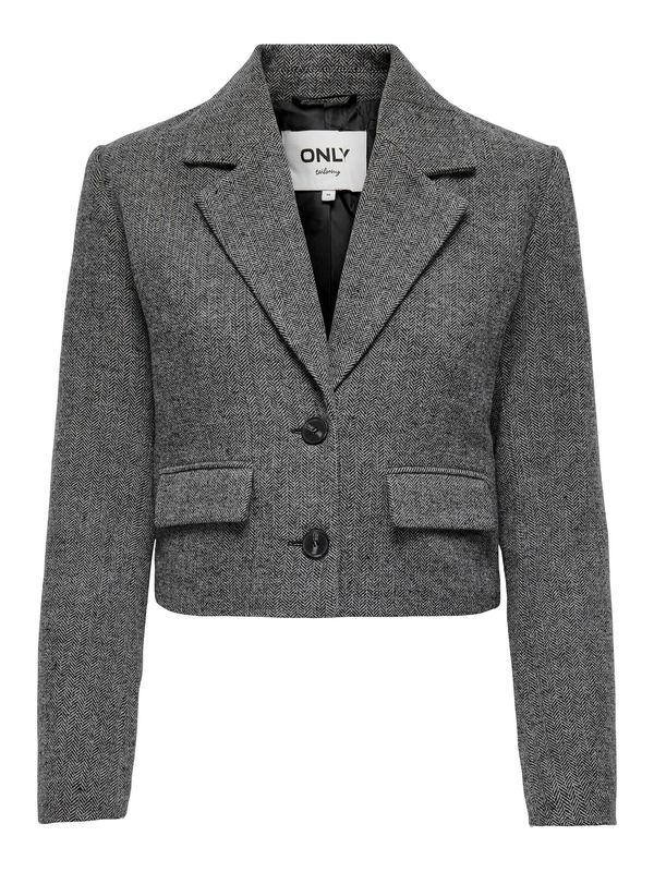 ONLY ONLY Блейзър 'CORA'  сив меланж / черно
