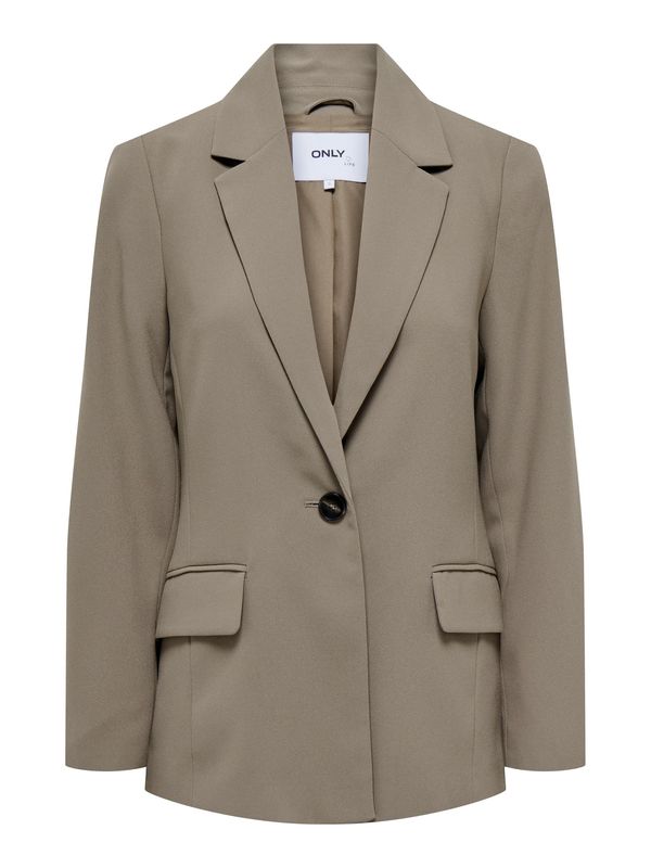 ONLY ONLY Блейзър 'GRY'  светлокафяво