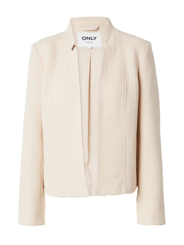 ONLY ONLY Блейзър 'IPSA-LINEA'  кремаво / тъмнобежово