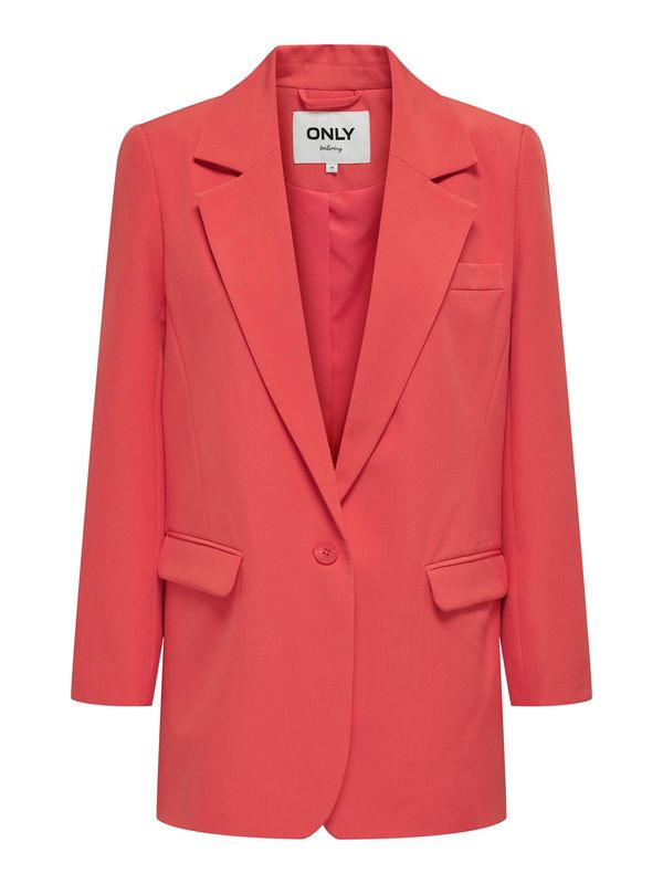 ONLY ONLY Блейзър 'LANA-BERRY'  светлочервено