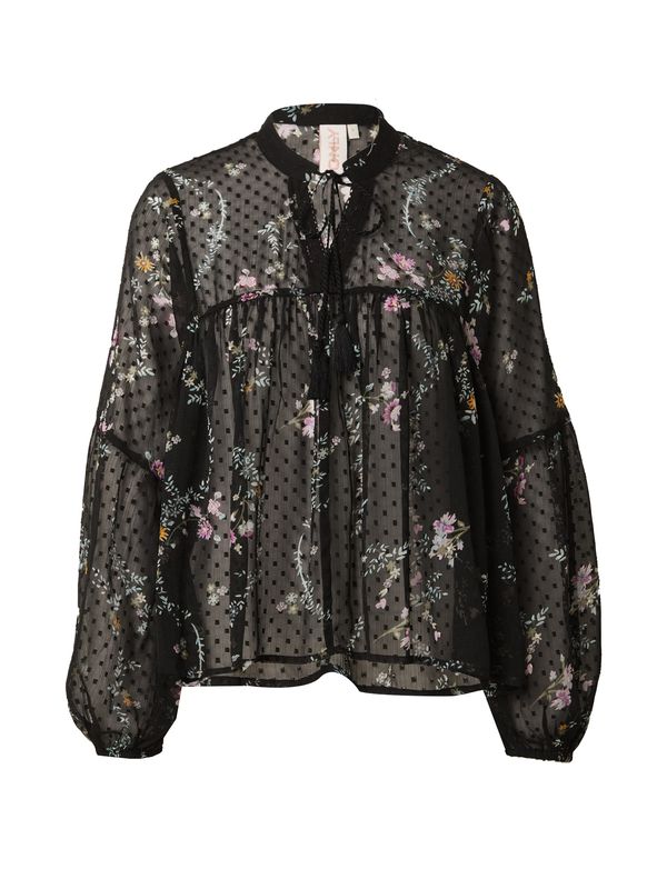 ONLY ONLY Блуза 'AIDA ELISA'  оранжево / бледорозово / черно / бяло