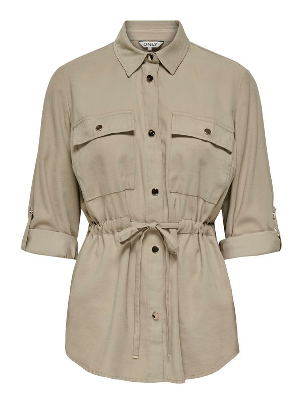 ONLY ONLY Блуза 'ARIS'  тъмнобежово