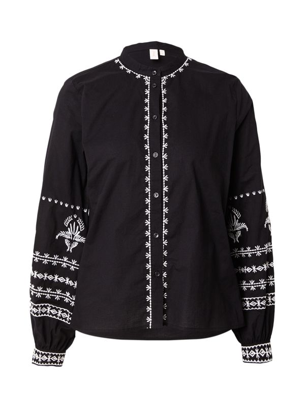 ONLY ONLY Блуза 'AUDRA'  черно / бяло