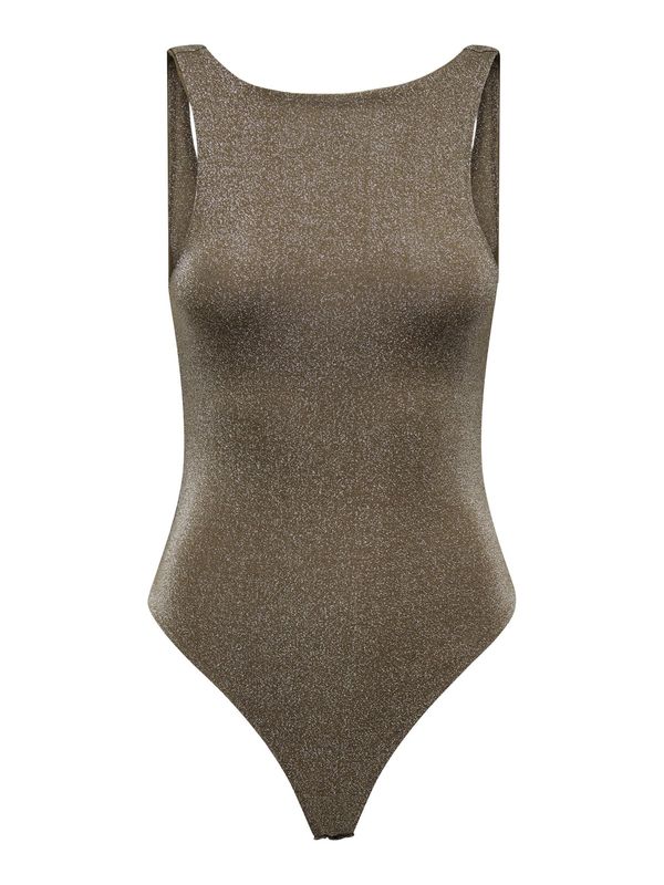 ONLY ONLY Блуза боди 'AMERA'  светлокафяво