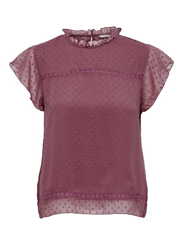 ONLY ONLY Блуза 'FLORA'  червено-виолетово