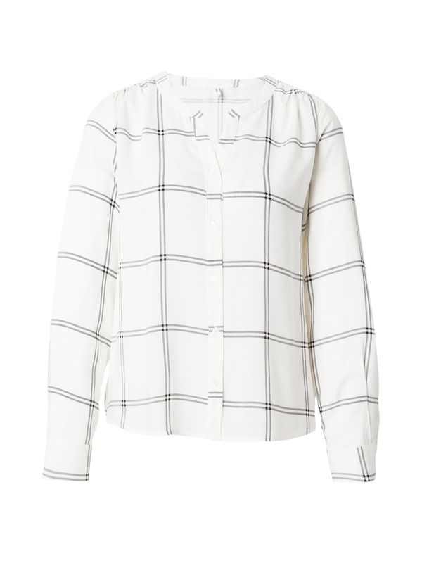 ONLY ONLY Блуза 'GUSTA'  черно / бяло