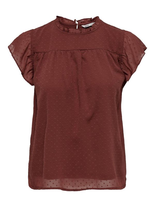 ONLY ONLY Блуза 'INA KAMMI'  огнено червено