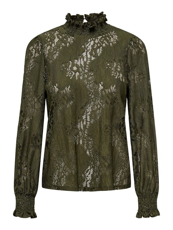 ONLY ONLY Блуза 'INA ZOEY'  маслина