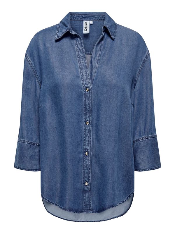 ONLY ONLY Блуза 'Joyce'  син деним