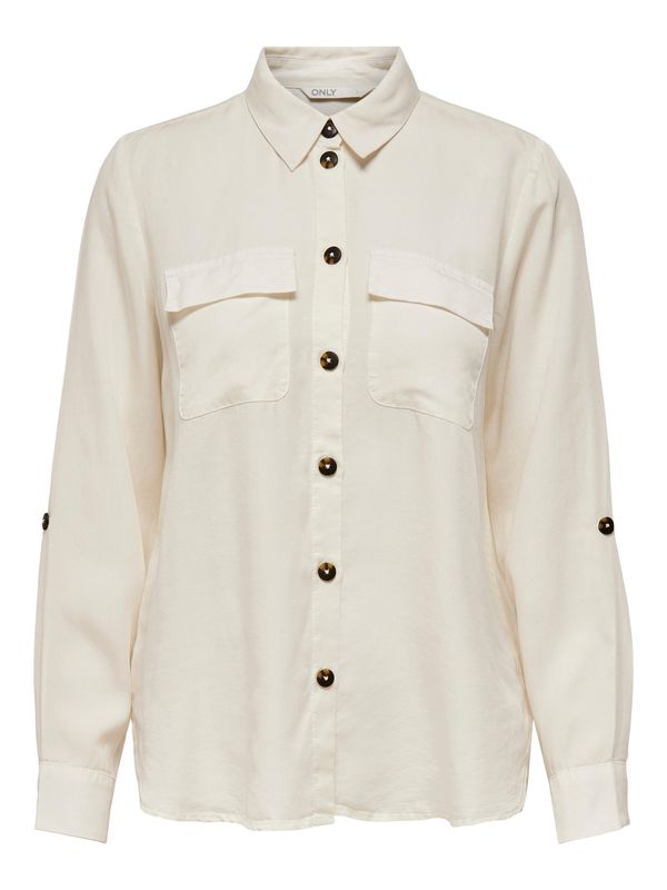 ONLY ONLY Блуза 'KAJA'  бял памук