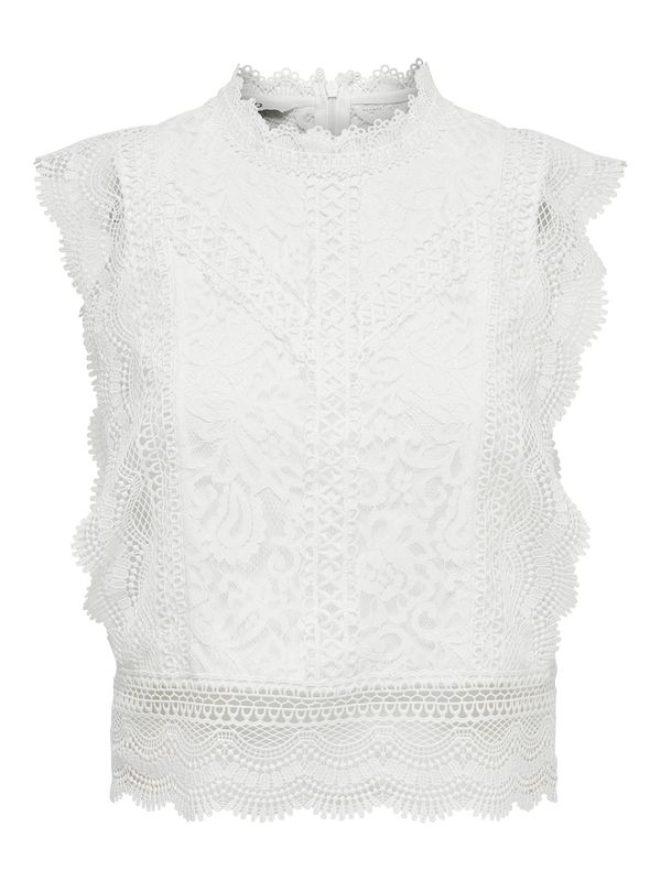 ONLY ONLY Блуза 'Karo'  бяло