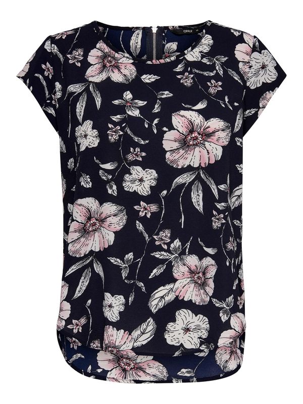 ONLY ONLY Блуза  нощно синьо / пъстро