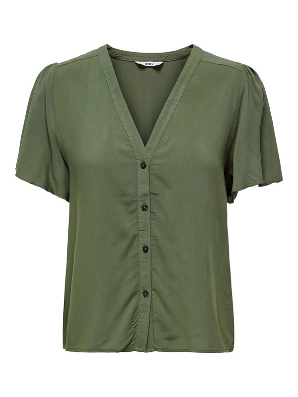 ONLY ONLY Блуза 'NOVA'  маслина
